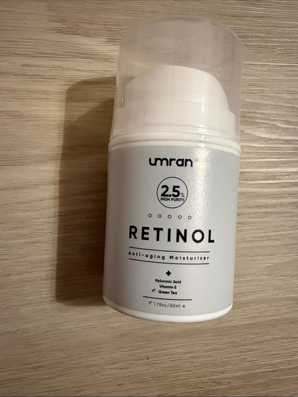 Umran Retinol 2.5% Anti-Aging Moisturizer - White